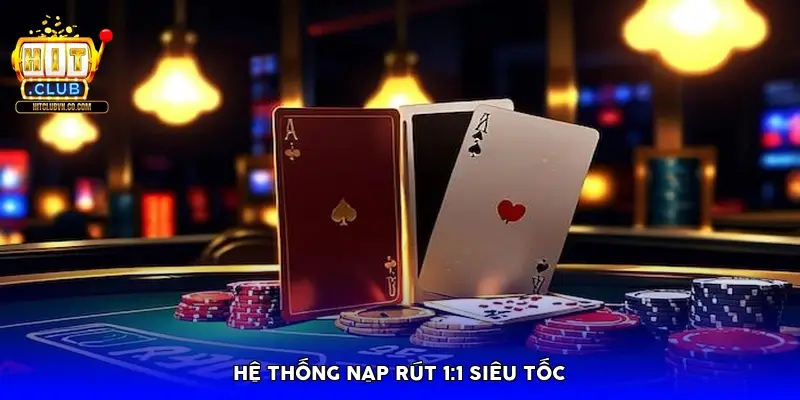Hệ thống nạp rút 1:1 siêu tốc Hệ thống nạp rút 1:1 siêu tốc