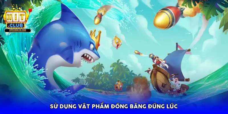 Sử dụng vật phẩm đóng băng đúng lúc Sử dụng vật phẩm đóng băng đúng lúc