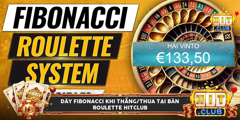 Sơ đồ di chuyển qua dãy Fibonacci khi thắng thua tại bàn roulette